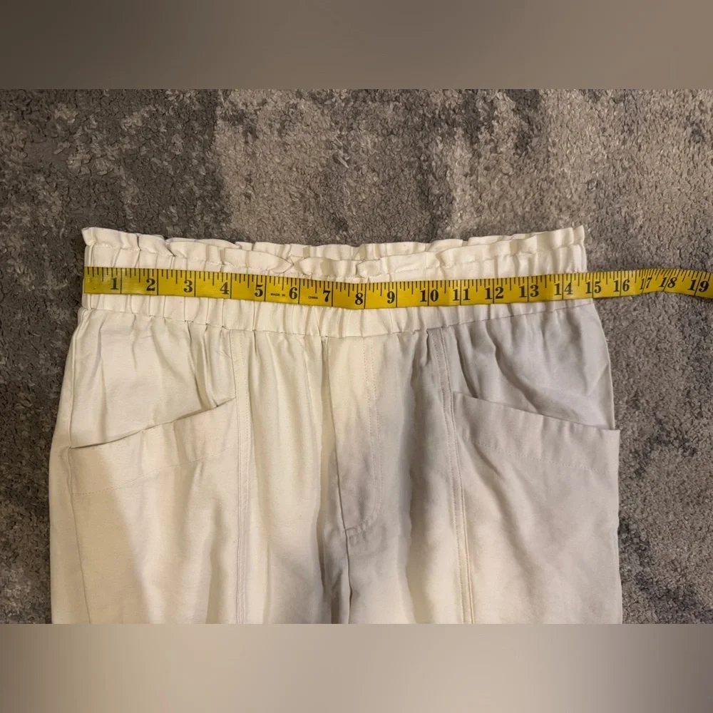 a new day Cream Cargo Pants with Pockets